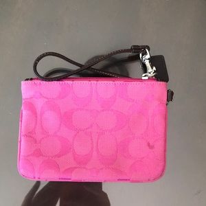 Coach wristlet